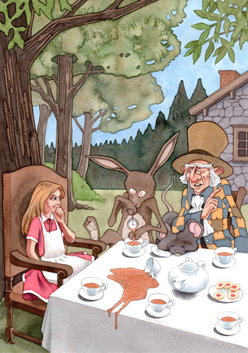 Illustration - Teaparty