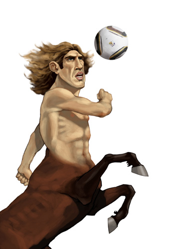 Illustration - Puyol centaur